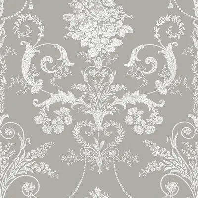 Produktbild von Vliestapete 113383 Laura Ashley Josette Grau