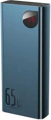 Produktbild von Baseus Adaman, 20000 mAh, Lithium Polymer (LiPo), Power Delivery 3.0, Quick Charge 4+, 65 W, Blau