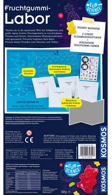 Obrázok produktu pre Franckh-Kosmos Zábavné vedecké laboratórium s ovocnou gumou 658106