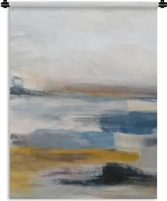 Produktbild von MuchoWow® Wandteppich Wandbehang Ölgemälde - Abstrakt 60x80 cm Tapisserie Dekoration Wandtuch - Decke - Wandtücher - Wohne