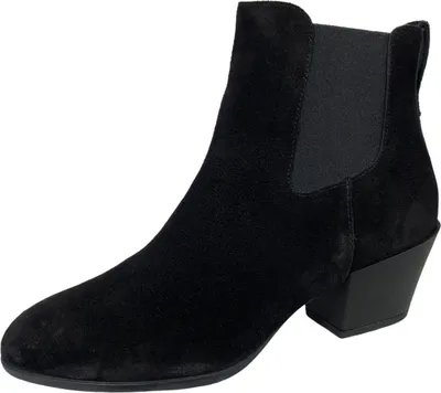 Immagine prodotto di E19 tronchetto donna HOGAN texano suede BLACK chelsea boots women