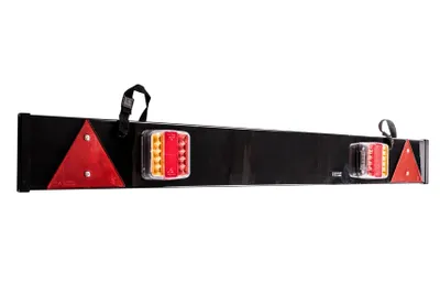 Obrázek produktu pro Panel koncových světel na přívěsný vozík, 1250 mm, 4 funkce, 7,5 m kabel