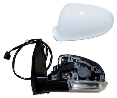Produktbild von Außenspiegel Spiegel Links elektrisch Für VOLKSWAGEN GOLF V (1K), 10.03-05.09 Schrägheck LB9A WEISS