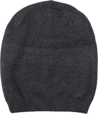 Produktbild von styleBREAKER Uni Feinstrick Beanie Mütze Einfarbig mit Rippbündchen, Doppellagige Winter Strickmütze warm 04024195