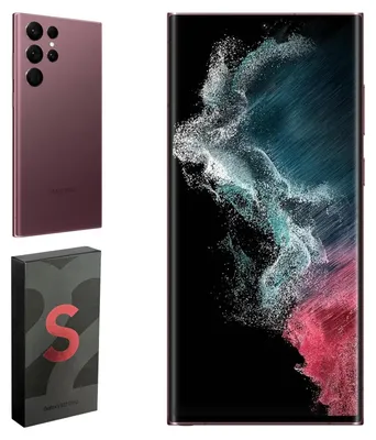 Image de Samsung SM-S908BDRDEUB Samsung Galaxy S22 Ultra 5G 128GB burgundy