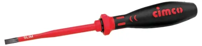 Obrázok produktu pre Cimco Cimco Werkzeuge VDE Slotted screwdriver Blade width: 4 mm Blade length: 100 mm