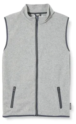 Productafbeelding van PLAYSHOES 420009/37/116, Vesta, Uni, Kinderen, 2 zakken, Fleece, Grijs