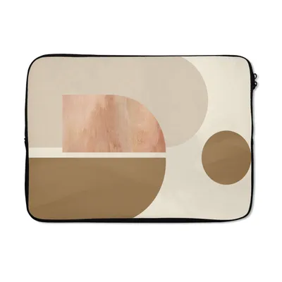 Produktbild von MuchoWow® Laptop Hülle 14 ZollRosa - Design - Abstrakt Laptoptasche - Laptoptasche - Stoßsicher - Schutzhaube