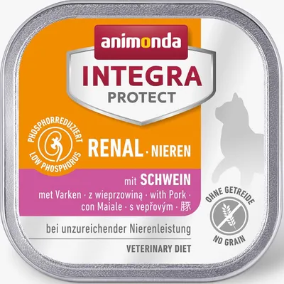 Immagine prodotto di Cibo umido per gatti ANIMONDA Integra Protect Renal Pork - 100g