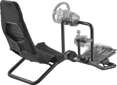 Produktbild von SucceBuy lenkradständer kompatibel mit Logitech G25 G27 G29 G920 G923 Thrustmaster T300RS TX F458 T500RS T3PA-PRO (F1/GT) und CSR-Pedale Schwarz