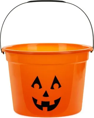Immagine prodotto di Contenitore per dolci a forma di zucca arancione 20,5 x 15 cm