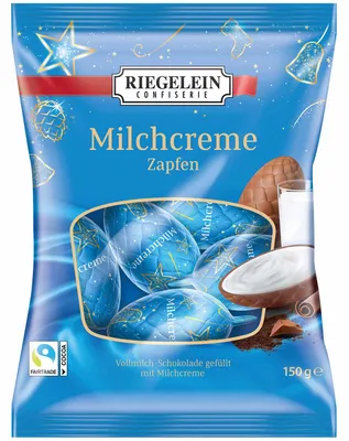 Produktbild von Riegelein Milchcreme Zapfen 150g