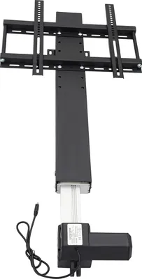 Produktbild von TV-Ständer mit Halterung - Bodenständer - Höhenverstellbar 98–168 cm - Tragkraft 50 kg - Aluminiumlegierung - Für Wohnzimmer