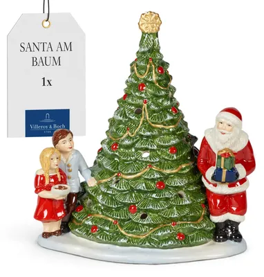 Productafbeelding van Kerstdecoratie: Speelgoed, Kerstman, Boom. Afmetingen: 200 x 170 x 230 mm. Fabrikant: Villeroy & Boch. Artikelnummer: 1483276641. EAN: 4003686367180