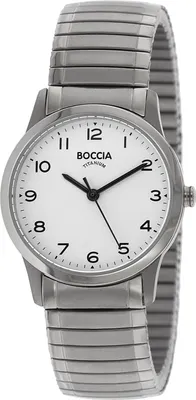 Produktbild von Boccia 3287-01 Titan-Damenuhr mit Zugband