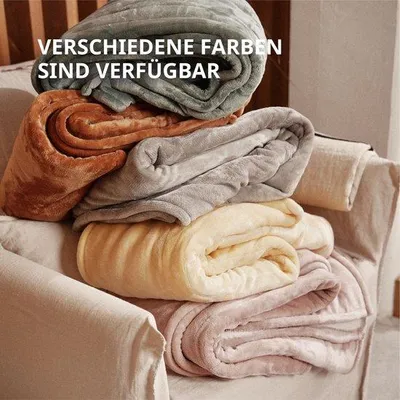 Produktbild von Elektrische Decke 150x200 cm - Weiche, plüschige Heizdecke mit 9 Heizstufen und einer automatischen Abschaltfunktion nach 10 Stunden - Waschmaschinenfest - Grau