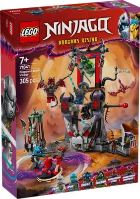 Produktbild von LEGO® NINJAGO® 71841 Drachensturmdorf