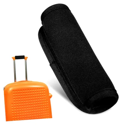 Produktbild von Neopren Gepäckgriffhülle Schwarz für Koffer und Handtaschen