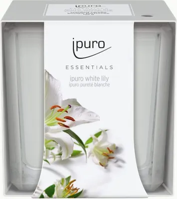 Image de Ipuro bougie parfumée WHITE LILY