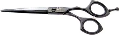 Produktbild von VIVATOP MASTER LINE 6" Friseurschere in schwarz - ein professionelles Haarstyling-Werkzeug