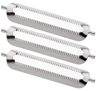 Ersatzklingen-Set 3er-Pack für Doppelschäler und Spargelschäler