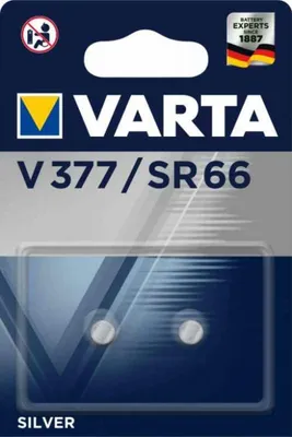Image de VARTA Knopfzelle Electronics Silber V377/SR66 1.55V