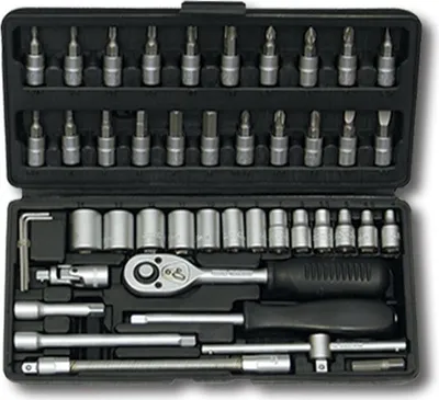 Zdjęcie produktu dla Honiton Zestaw Kluczy 46 Elementów 1/4" 1160