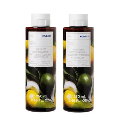 Produktbild von KORRES Citrus Duschgel 2×250 ml