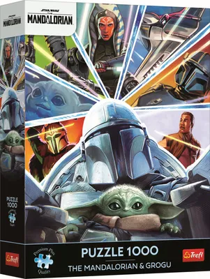 Produktbild von Trefl, Star Wars The Mandalorian, 1000 Teile Premium Plus Puzzle