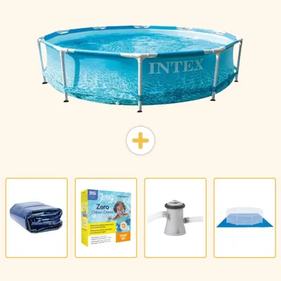 Produktbild von Frame Pool Rund - 305x76 cm - 5-teilig SCB8