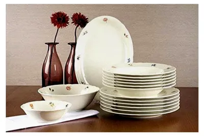 Produktbild von Servierplatte oval, 30,9 x 21 x 3,3 cm, Bunt