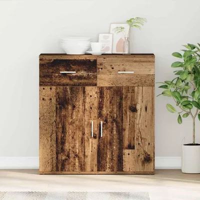 Obrázek produktu pro vidaXL Příborník se zásuvkami z regenerovaného dřeva 79 x 38 x 80 cm materiál na bázi dřeva