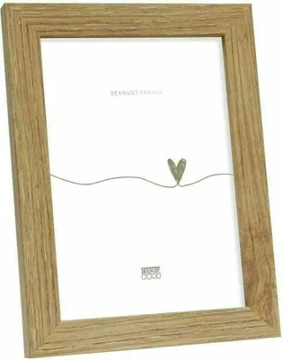 Image de Deknudt S45SH2 Cadre photo moderne en bois naturel foncé brun 10,0 x 15,0 cm