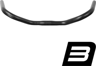 Produktbild von Ergotec Stuttgarter Lenker 550mm Stahl 25,4mm 72mm Rise 68° schwarz - ergonom...