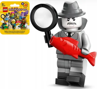 Produktbild von 71045 – LEGO Minifigures – DETEKTIV AUS DEM KRIMINALFILM col25-1 / Serie 25