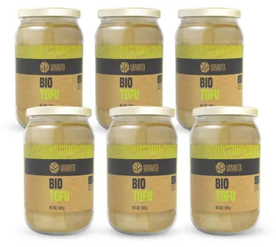 Produktbild von GymBeam - -Tofu - VanaVita, 6 x 240 g