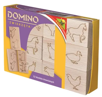 Image de Dominos en bois - animaux 02285