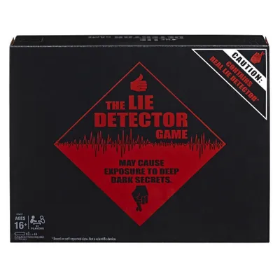 Image de Hasbro - Jeu de fête - Maintenant, soyez honnête  Jeu de société Jeu Détecteur de mensonges
