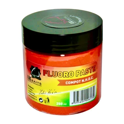 Obrázek produktu pro LK Baits boilie Paste Fluoro 250ml Příchuť: Compot N.H.D.C.