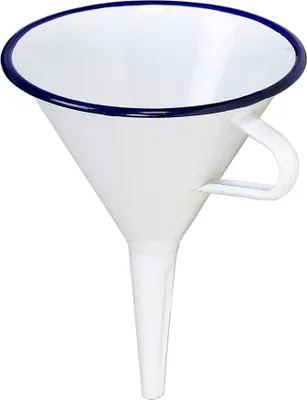 Produktbild von Trichter HUSUM aus Emaille, 13 cm / Einfülltrichter / Einmachtrichter / Marmeladen-Trichter / Karl Krüger
