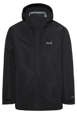 Immagine prodotto di Jack Wolfskin PINETRAIL 3IN1, giacca uomo, colore nero, taglia L