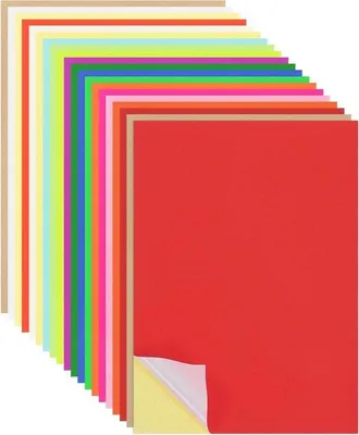 Image de Rouleau d'étiquettes autocollantes, 25 feuilles, format A4, 20 x 30 cm