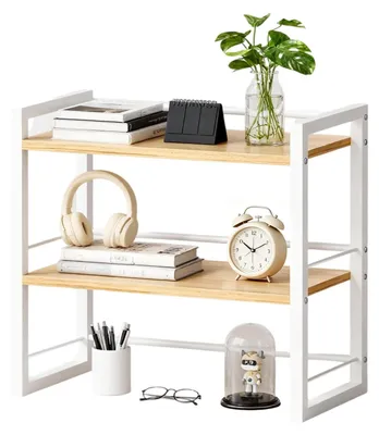 Image de Petite étagère de bureau pour le rangement et l'organisation