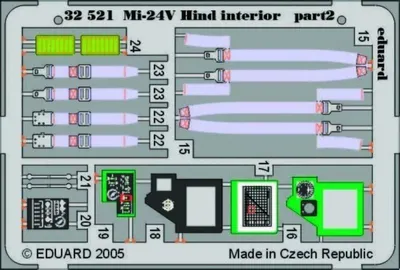 Produktbild von Eduard Accessories Mi-24V Hind 3932521