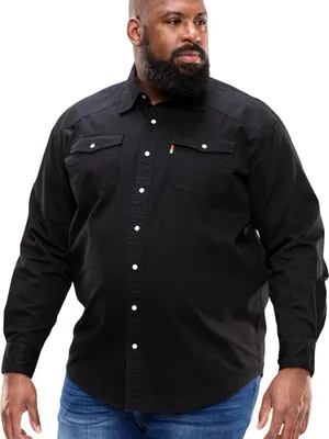Obrázek produktu pro Duke - pánská košile "D555 Western" DC103 (4XL) (černá)