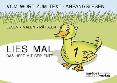 Produktbild von Lies mal 1 - Das Heft mit der Ente. Großbuchstaben