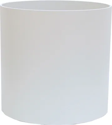 Produktbild von Kunststoff Hydro Blumenkübel Elegance RU60 reinweiß struktur Dm 60.0cm Höhe 44.0cm