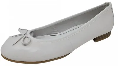 Produktbild von Tamaris Ballerina in weiss/weiss kombi, Gr. 36