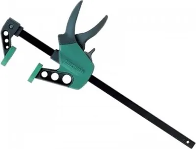 Produktbild von wolfcraft GmbH 1 EHZ Easy 75-500 - Einhandzwinge, Schraubzwinge, Fibre Reinforced Plastic (FRP), Stahl, 1 Stück(e)