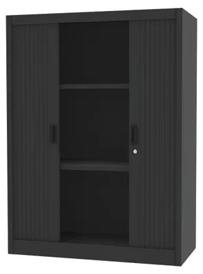 Produktbild von Povag Aktenschrank Rollladenschrank Stahlschrank abschließbar 135x100x45 cm